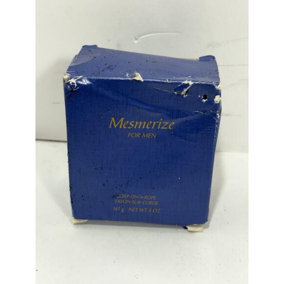 Avon Mesmerize Men's Soap on a Rope 5 ounces New Old Stock Discontinued For Men - Picture 7 of 7